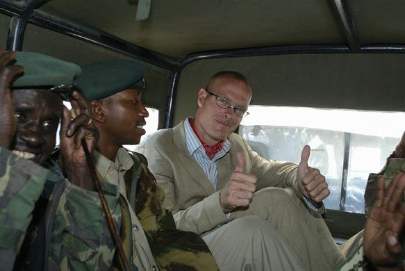 Thomas Cholmondeley case: ThomasCholmondeley after being freed in 2005