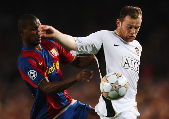 Man United v Barca: Barcelona v Manchester United - UEFA Champions League Semi Final