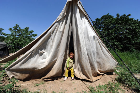 Pakistan refugees: An internally displaced child Islamabad