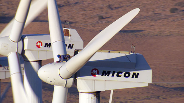 Home: Yann Arthus Bertrand and Luc Besson movie: Windmill Tehachapi, California