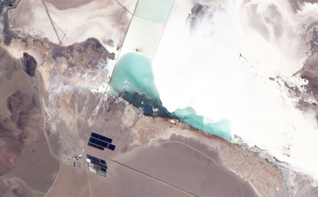 Satellite Eye: Salar del Hombre Muerto, Argentina