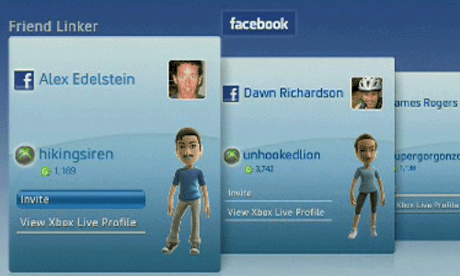 Facebook on Xbox Live