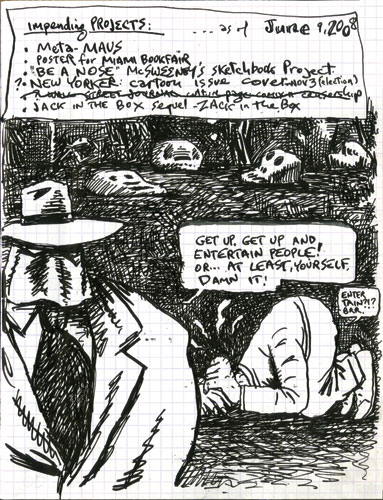 Art Spiegelman: Three new sketchbooks from Art Spiegelman