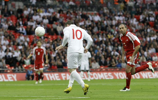 england andorra: Rooney scores