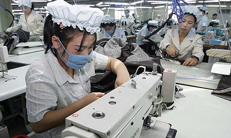 Fashion Factory Jobs London on North Korean Workers At A South Korean Clothing Company S Factory In