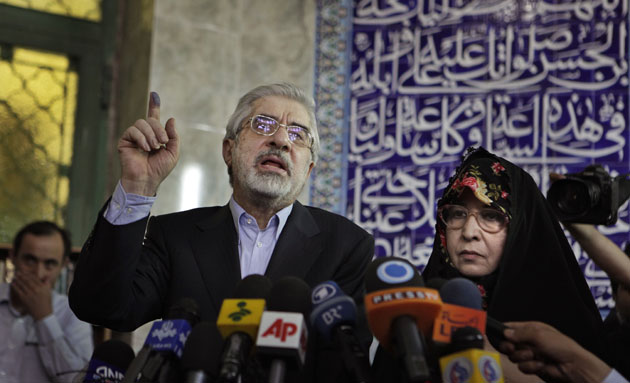 Iranian elections: Leading challenger and reformist candidate Mir Hossein Mousavi