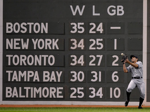 24sport: New York Yankees and Boston Red Sox action in Boston