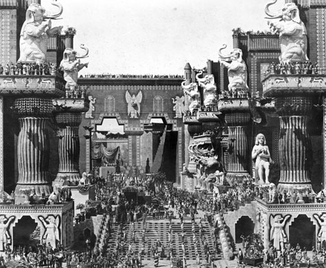 Hooray for hollywood: INTOLERANCE SET