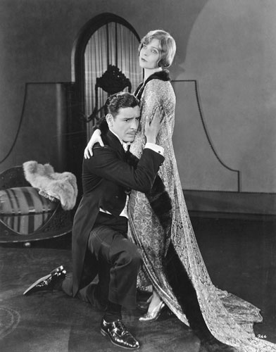 Hooray for hollywood: Ronald Colman Holding Blanche Sweet in <His Supreme Moment>
