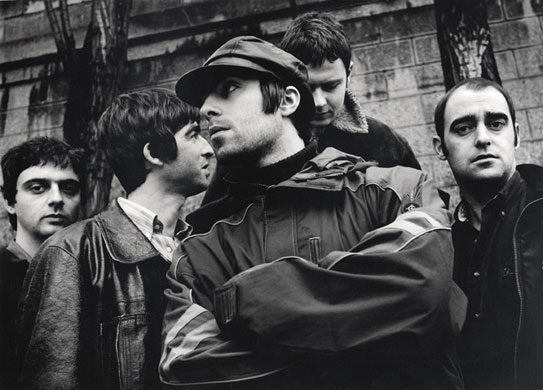 Jill Furmanovsky Oasis: Jill Furmanovsky Oasis shoot Paris 1995