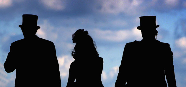 24 hours: Ascot, UK: The first day of the races