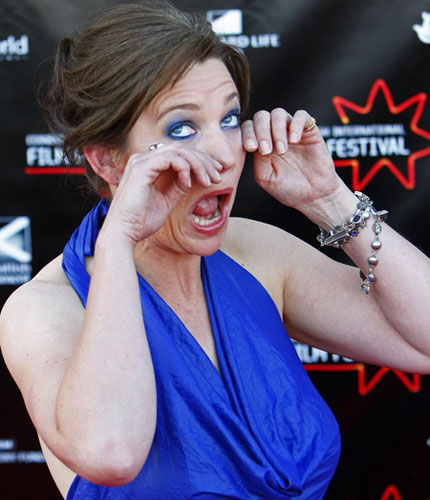 Away We Go in Edinburgh: Kerry Fox at the Away We Go premiere