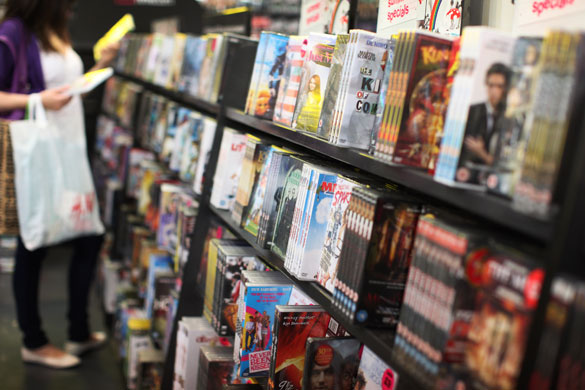 Week in Business: DVDs on sale in HMV