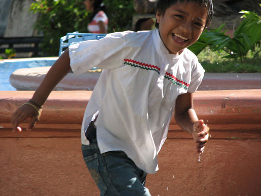 Camera Club portfolio: He'd Just Dipped His Head In The Fountain by welshkaren
