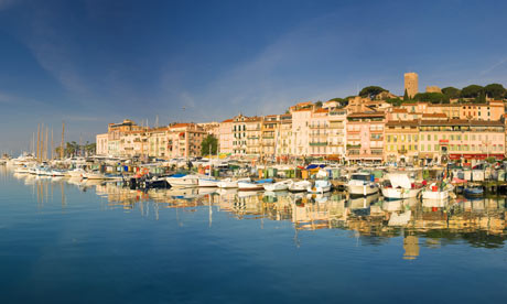 Vieux Port and old quarter of Le Suquet, Cannes