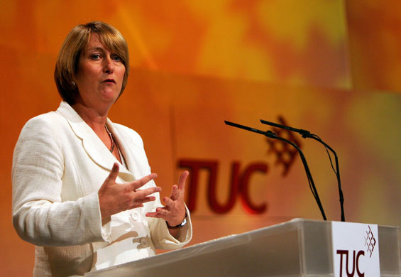 Jacqui Smith: 2007: Jacqui Smith speaks at the Trade Union Congress