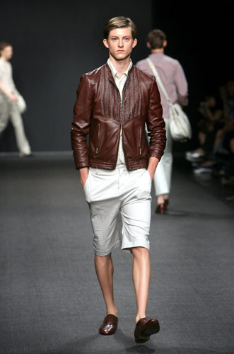 Look the business: Fendi catwalk show for menswear Spring and Summer 2009