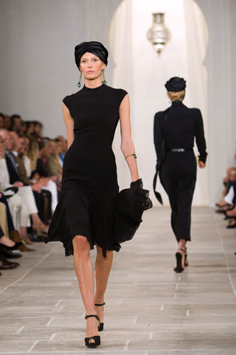 Look the business: Ralph Lauren catwalk show for Spring and Summer 2009