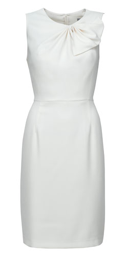 Look the business: M&S white shift dress