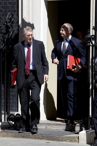 Cabinet: Hilary Benn and Lord Malloch-Brown