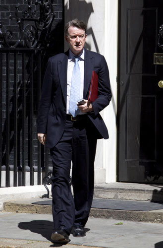 Cabinet: Peter Mandelson