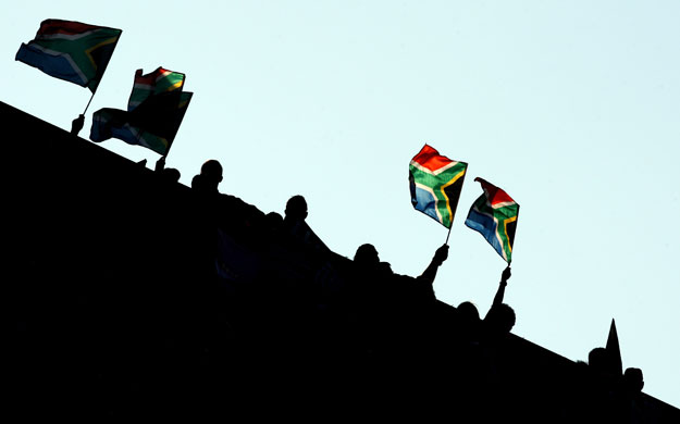 lions 1st test: The South African fans get behind their team