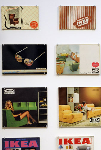 Ikea: Old pages of Ikea catalogues