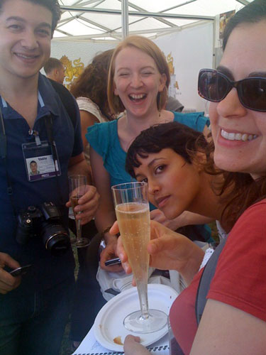 Taste Fringe: Cocktail masterclass at lunchtime. Yep, it's a tough life