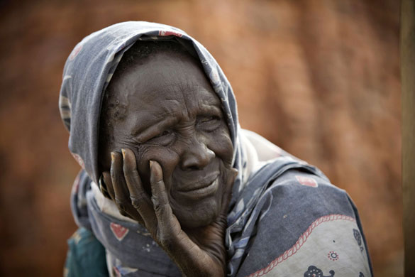 24 hours in pictures: Nyarokni Kokwi mourns after the death of her son in south Sudan