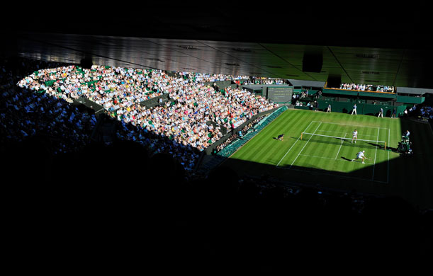 tom wimbledon: Andy Murray and Robert Kendrick