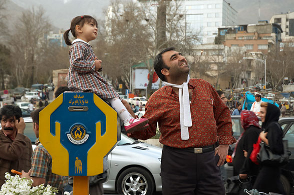 kamshot portfolio review: With Dad in Tajrish: Tehran