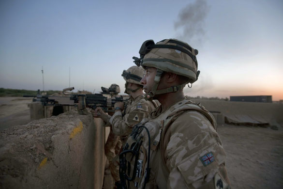 Sean Smith Black Watch: Soldiers from B Company, The Black Watch at FOB Wahid, Helmand Province