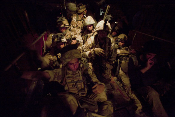 Sean Smith Black Watch: British soldiers on an air assault to establish FOB Wahid