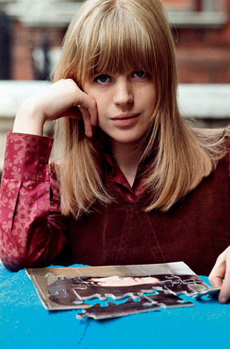 NPG Beatles to Bowie: Marianne Faithfull, Battersea Park, London, 1965 