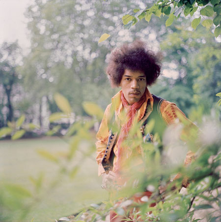 NPG Beatles to Bowie: Jimi Hendrix, 1967, by Fiona Adams