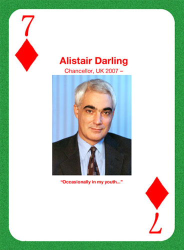 Nice People Take Drugs: Chancellor of the Exchequer Alistair Darling