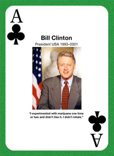 Nice People Take Drugs: Former President Bill Clinton