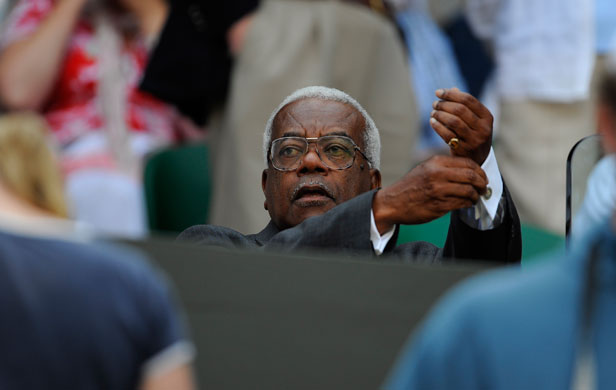 Thursday Wimbledon: Sir Trevor McDonald