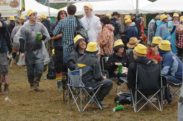 Glastonbury: Day 2: Martin Godwin: day two glastonbury