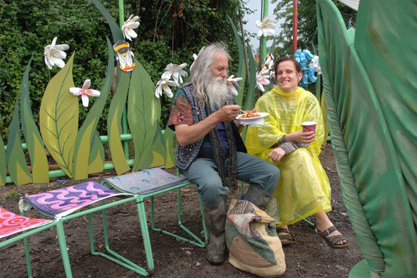 Glastonbury: Day 2: Martin Godwin: day two glastonbury