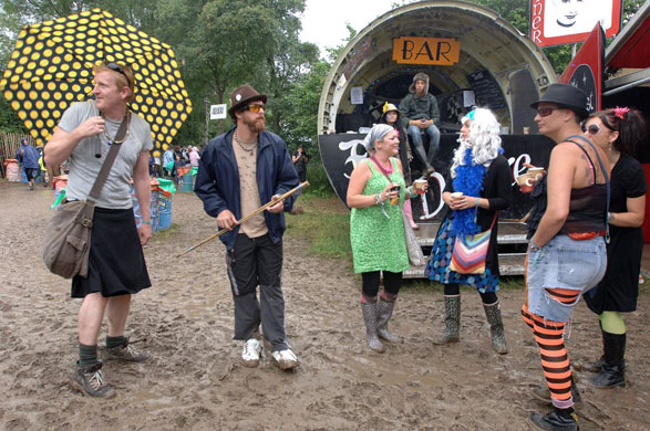Glastonbury: Day 2: Martin Godwin: day two glastonbury
