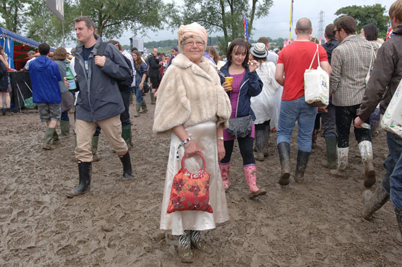 Glastonbury: Day 2: Martin Godwin: day two glastonbury
