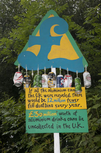 Ethical Signs: Ethical Signs near the Green Futures Field Glastonbury 2009