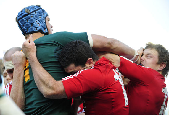 South Africa vs Lions : British and Irish Lionsv S Africa