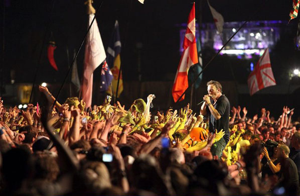Saturday at Glastonbury: Saturday at Glastonbury 2009: Bruce Springsteen