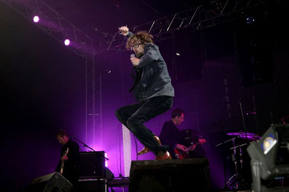 Saturday at Glastonbury: Saturday at Glastonbury 2009: Jarvis Cocker