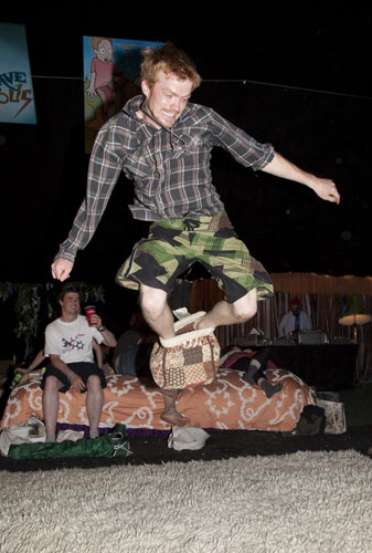 Trash City: Saturday at Glastonbury 2009: Trash City