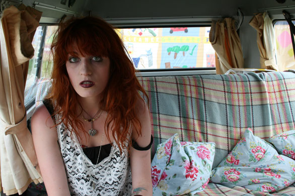 Laura Barton's camper van: Florence And The Machine