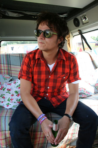 Laura Barton's camper van: Jamie Cullum