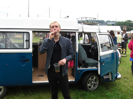 Laura Barton's camper van: Mr Hudson